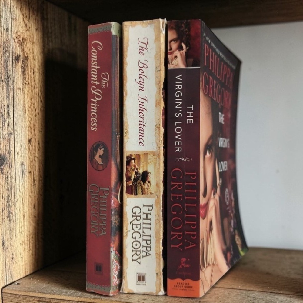 Philippa Gregory Tudor Novels. Virgin Lover Constant Princess Boleyn Inheritance